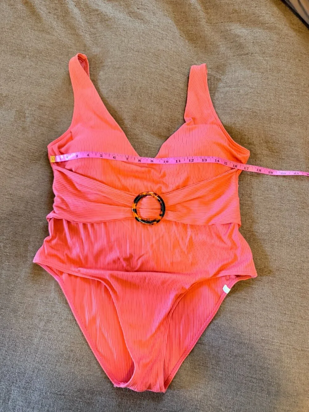 Summersalt Women's Orange and Pink Swimsuit-one-piece